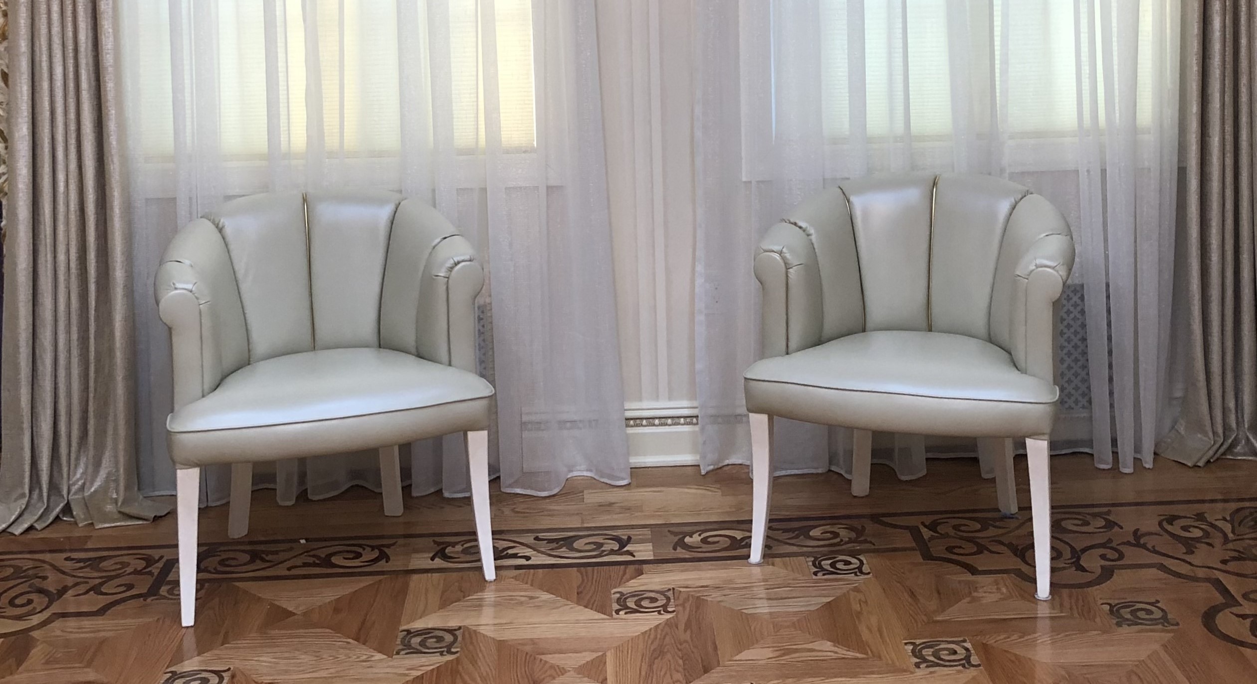 upholstered modern chairs